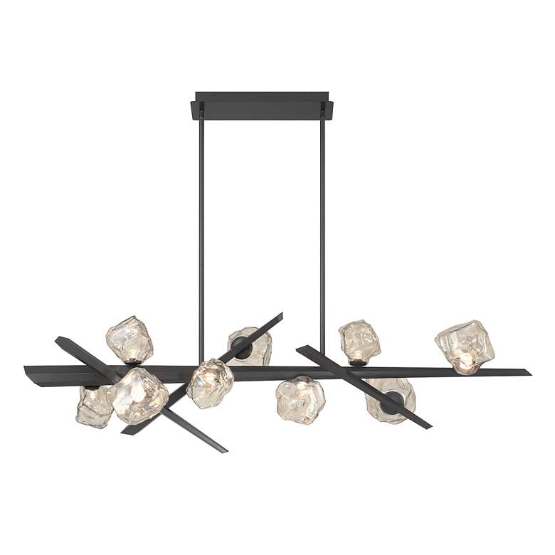 Image 2 Eurofase Thorah 59" LED Chandelier Graphite more views