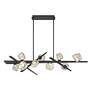 2_Eurofase Thorah 59" LED Chandelier Graphite more views