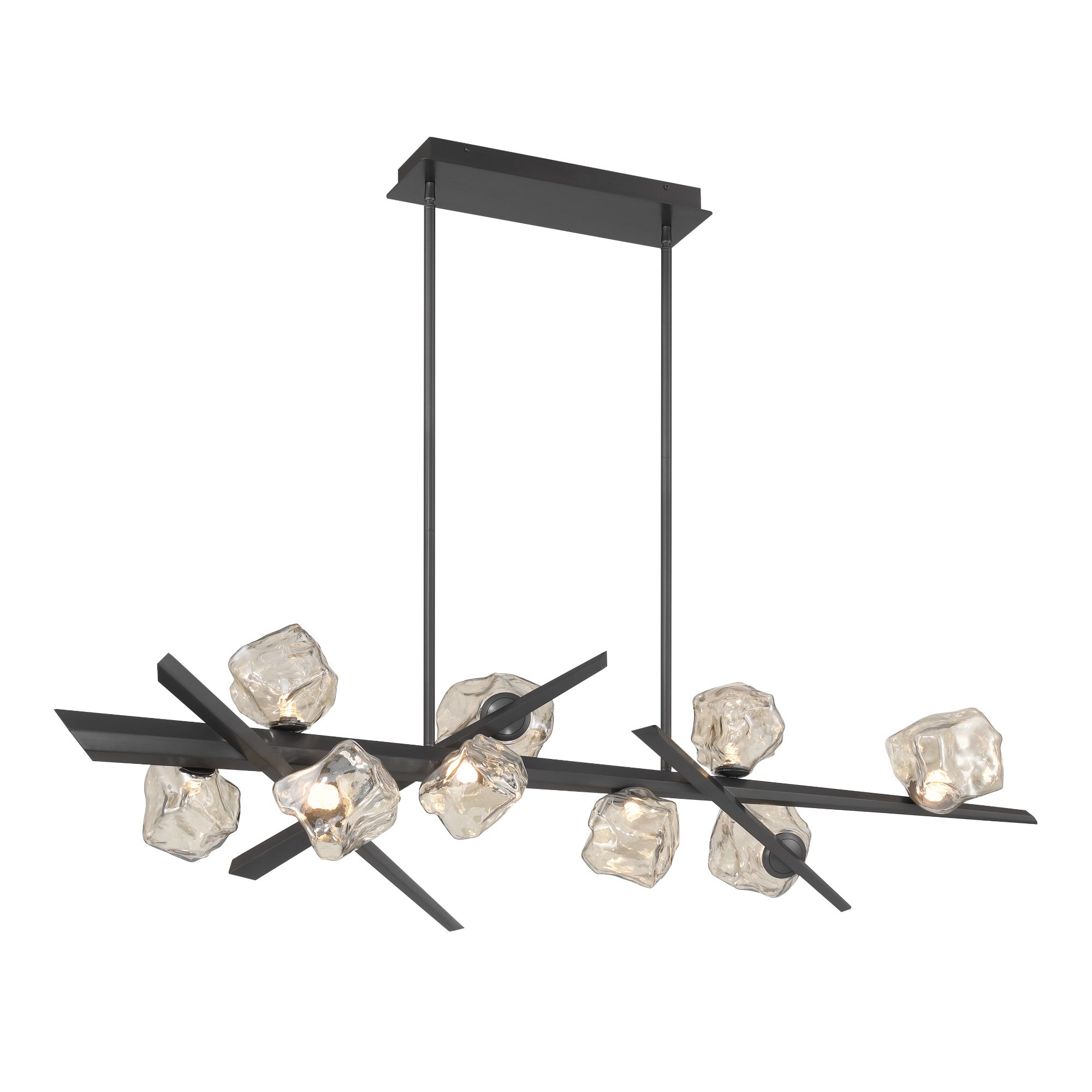 Image 3 Eurofase Thorah 59" LED Chandelier  Graphite more views