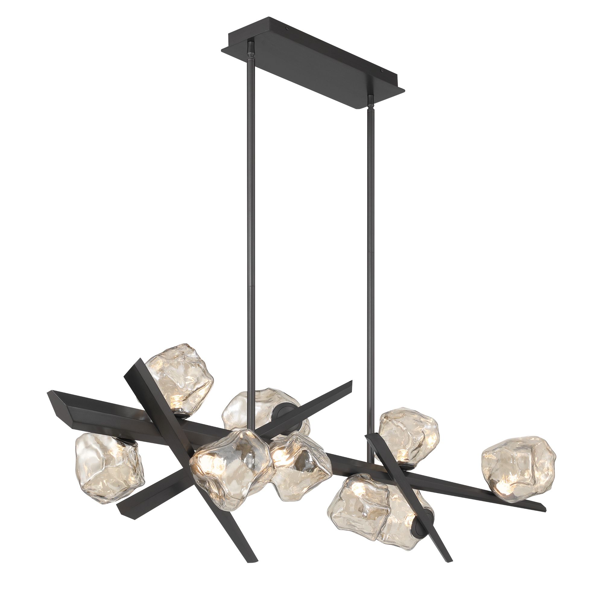 Image 4 Eurofase Thorah 59" LED Chandelier  Graphite more views