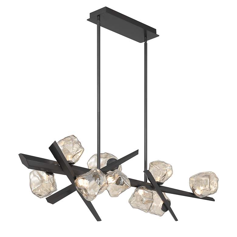 Image 4 Eurofase Thorah 59" LED Chandelier Graphite more views