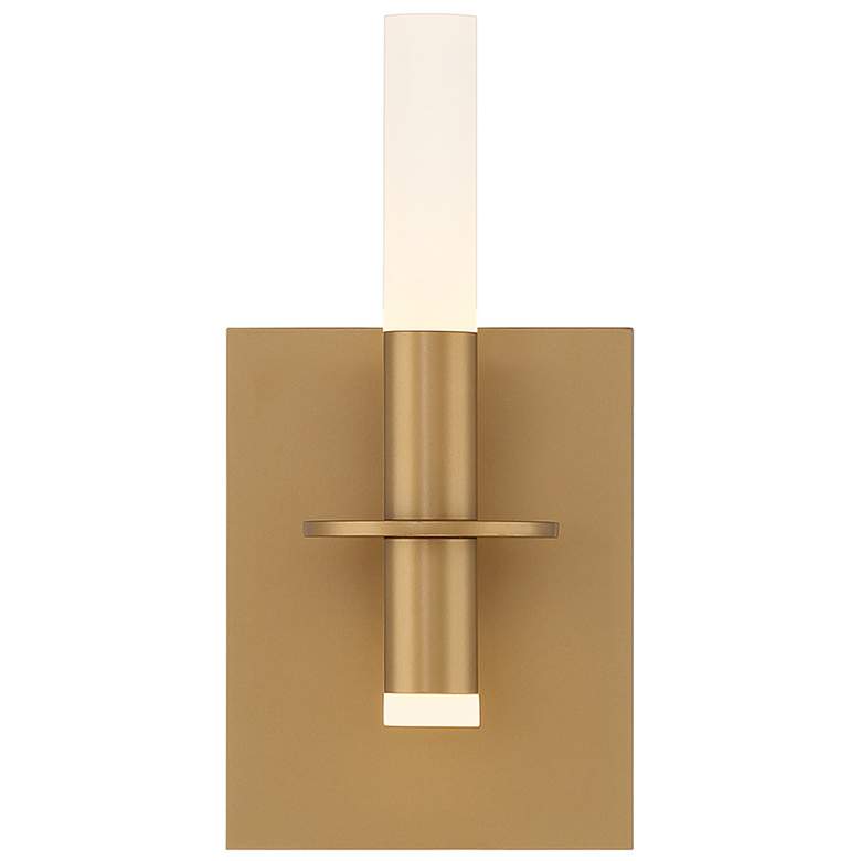 Image 1 Eurofase Torna 10 3/4" High Gold LED Wall Sconce