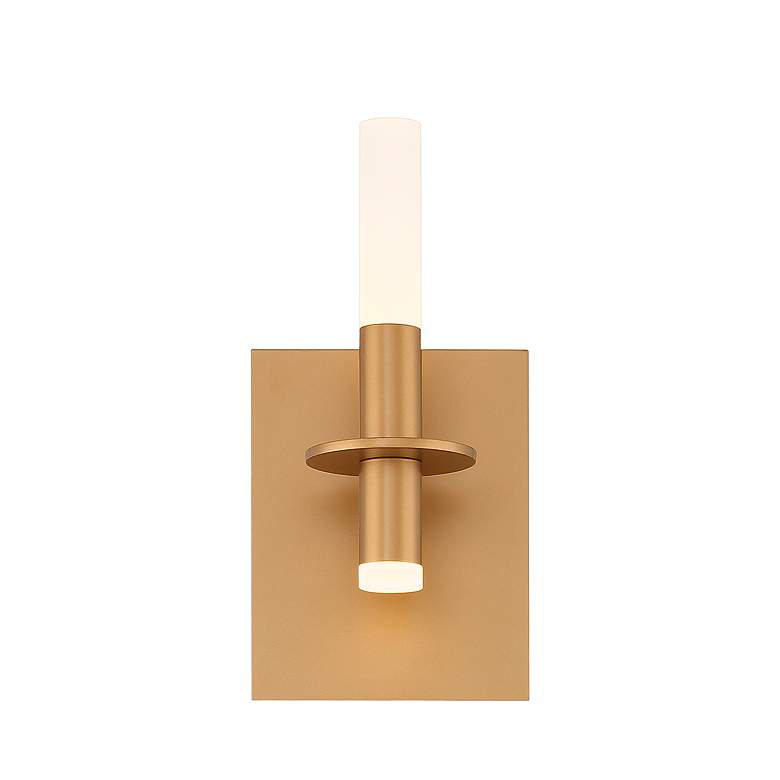 Image 2 Eurofase Torna 10 3/4" High Gold LED Wall Sconce more views