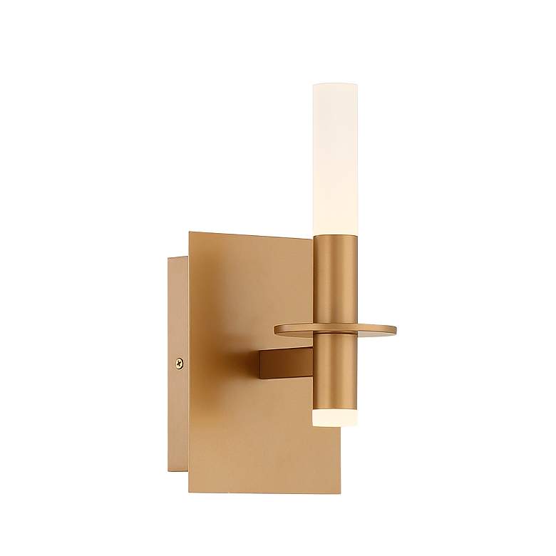 Image 3 Eurofase Torna 10 3/4" High Gold LED Wall Sconce more views