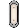 1_Eurofase Tramore 16 inch LED Wall Sconce, Matte Black and Alabaster