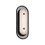 2_Eurofase Tramore 16 inch LED Wall Sconce, Matte Black and Alabaster more views