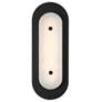 1_Eurofase Tramore 16 inch Outdoor LED Wall Light, Black/Alabaster