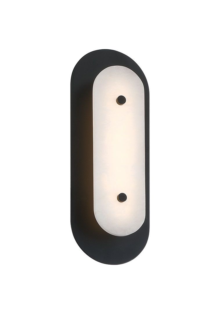 Image 2 Eurofase Tramore 16 inch Outdoor LED Wall Light, Black/Alabaster more views