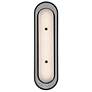 1_Eurofase Tramore 22 inch LED Wall Sconce, Matte Black and Alabaster