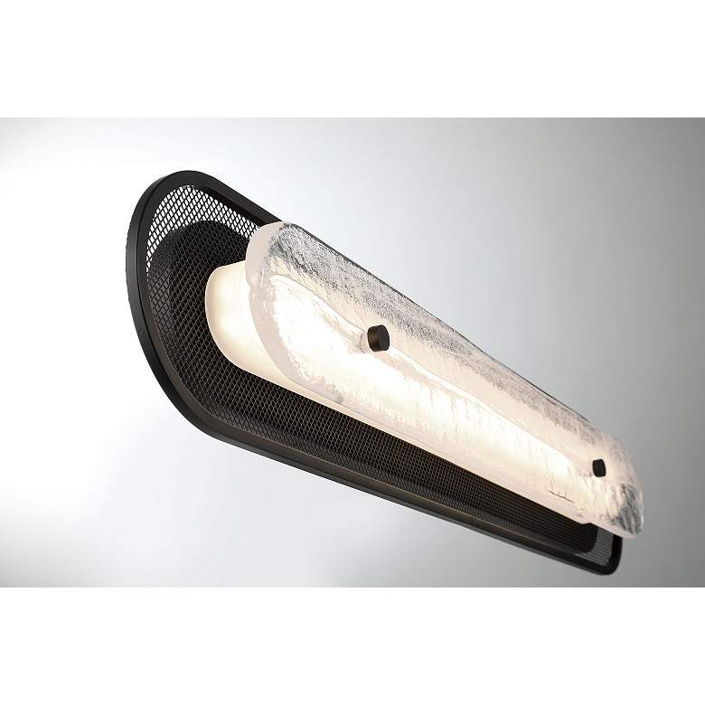 Image 3 Eurofase Tramore 30 inch LED Wall Sconce, Gold and Alabaster more views