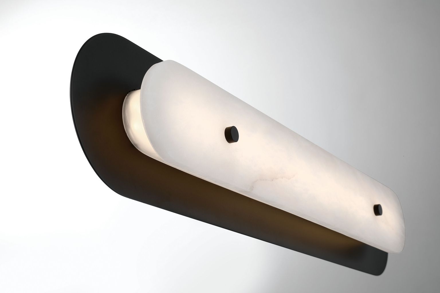 Image 3 Eurofase Tramore 30 inch Outdoor LED Wall Light, Black/Alabaster more views