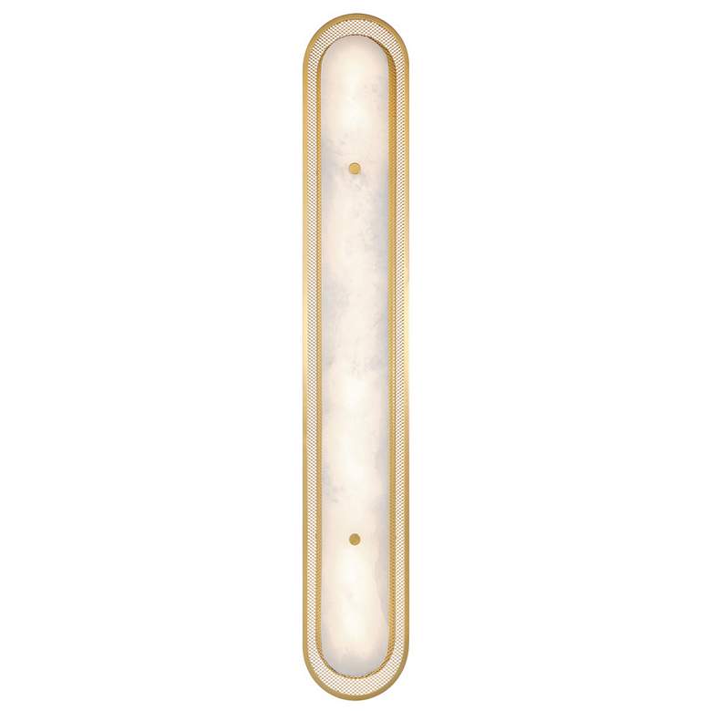 Image 1 Eurofase Tramore 38 inch LED Wall Sconce, Gold and Alabaster