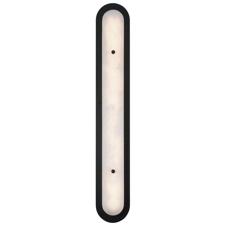 Image 1 Eurofase Tramore 38 inch Outdoor LED Wall Light, Black/Alabaster