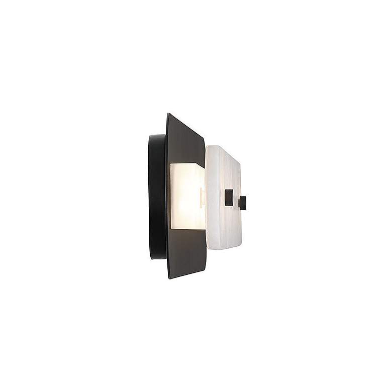 Image 2 Eurofase Tramore 38 inch Outdoor LED Wall Light, Black/Alabaster more views
