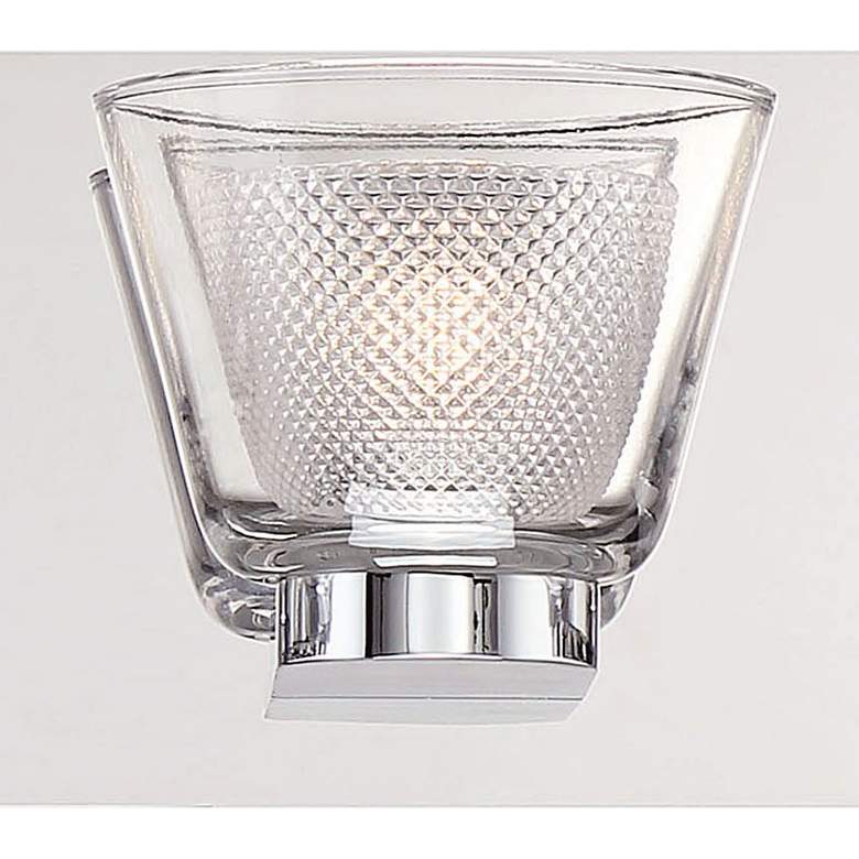 Image 2 Eurofase Trent 25 1/4" Wide Chrome 4-LED Bath Light more views