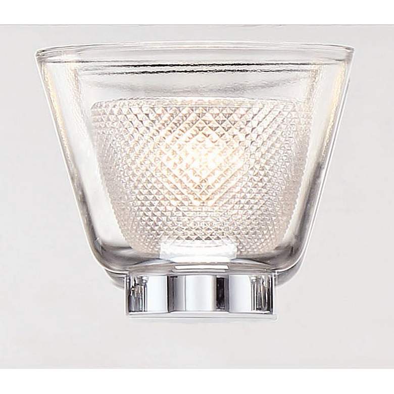 Image 2 Eurofase Trent 31 1/2" Wide Chrome 5-LED Bath Light more views
