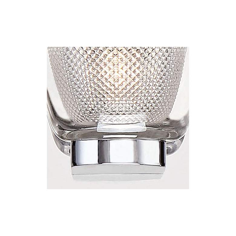 Image 2 Eurofase Trent 5 1/4" High Chrome LED Wall Sconce more views