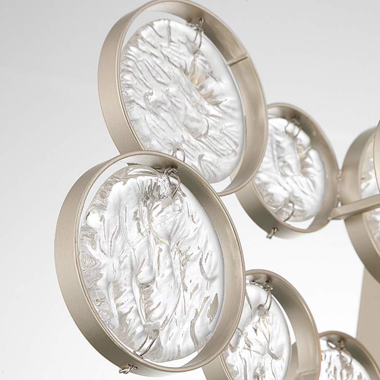 Image 4 Eurofase Trento 10 1/2" High Matte Silver Wall Sconce more views