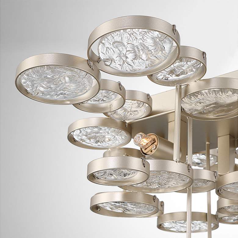 Image 5 Eurofase Trento 10 1/2" High Matte Silver Wall Sconce more views