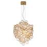 4_Eurofase Trento 10 1/2" Wide Antique Gold 7-Light Chandelier more views