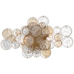 Eurofase Trento 18" Wide Antique Gold Wall Sconce