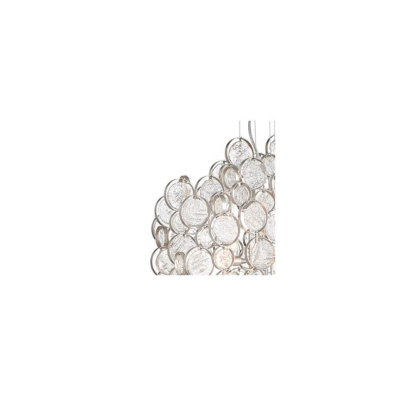 Image 4 Eurofase Trento 19 1/2" Wide Champagne Silver 7-Light Oval Chandelier more views