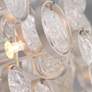 5_Eurofase Trento 19 1/2" Wide Champagne Silver 7-Light Oval Chandelier more views