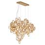 4_Eurofase Trento 40 1/4" Wide Antique Gold 12-Light Linear Chandelier more views