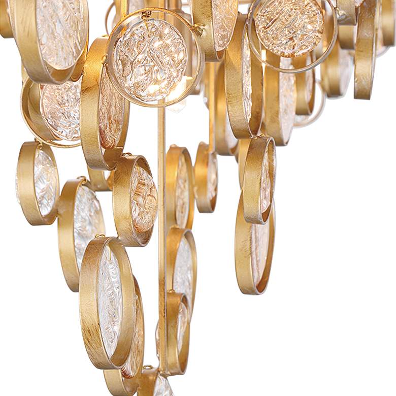 Image 5 Eurofase Trento 40 1/4" Wide Antique Gold 12-Light Linear Chandelier more views