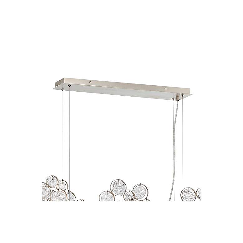 Image 4 Eurofase Trento 55 3/4" Wide Champagne Silver 15-Light Oval Chandelier more views