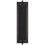1_Eurofase Tribek 21 inch Outdoor LED Wall Light, Black