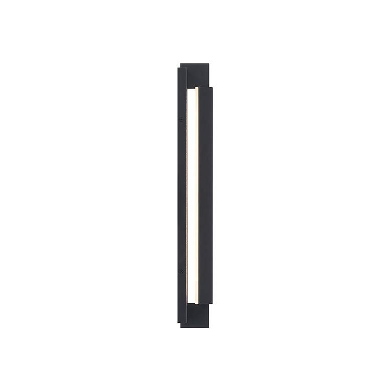 Image 3 Eurofase Tribek 21 inch Outdoor LED Wall Light, Black more views