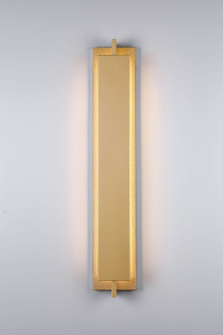 Image 2 Eurofase Tribek 32 inch Outdoor LED Wall Light, Gold more views
