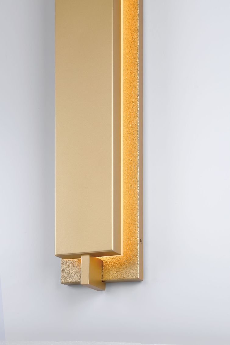 Image 4 Eurofase Tribek 32 inch Outdoor LED Wall Light, Gold more views