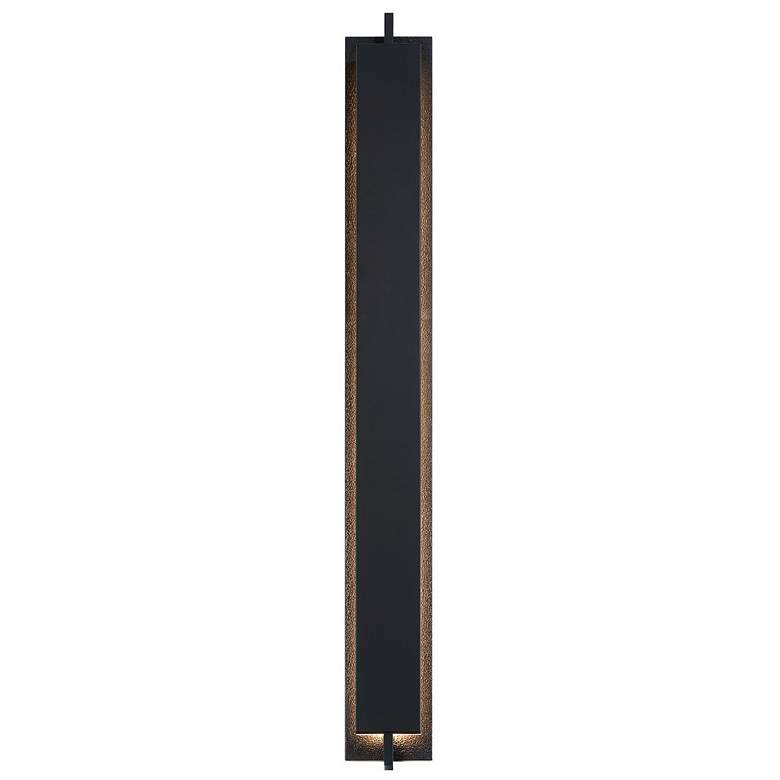 Image 1 Eurofase Tribek 46 inch Outdoor LED Wall Light, Black