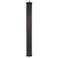 Eurofase Tribek 60 inch Outdoor LED Wall Light, Black
