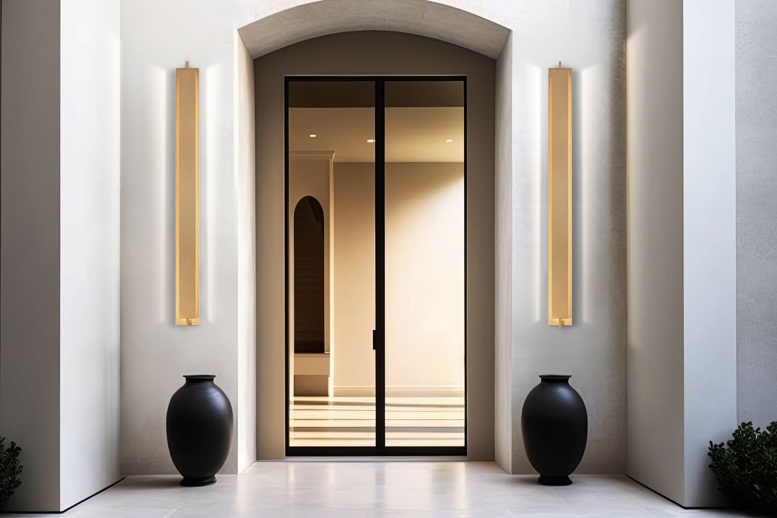 Image 2 Eurofase Tribek 60 inch Outdoor LED Wall Light, Gold more views