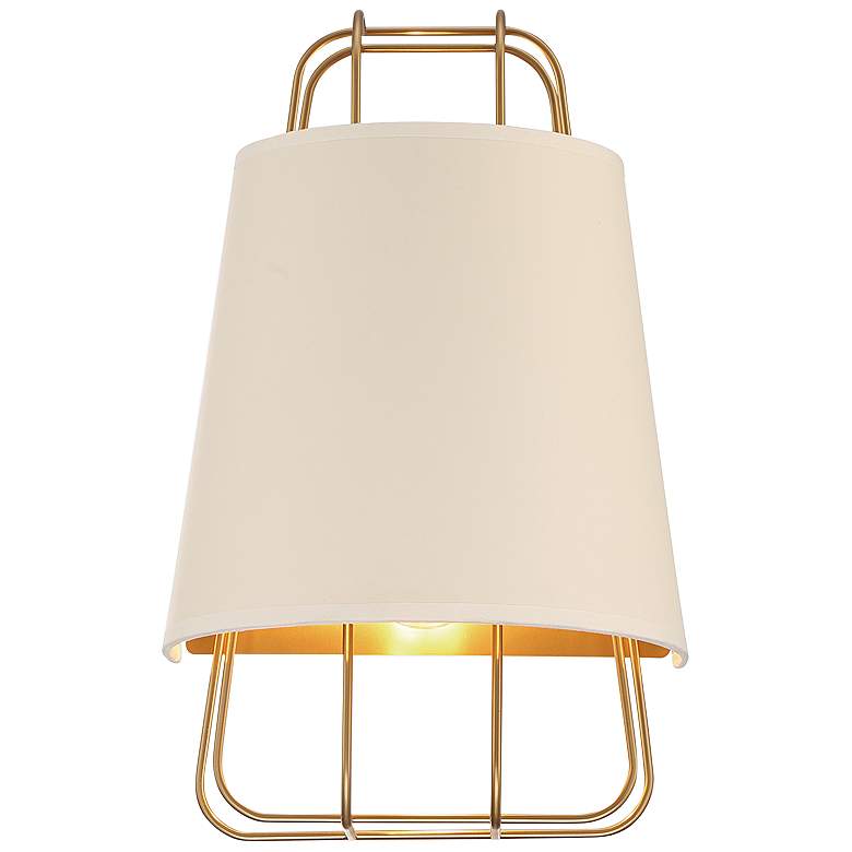 Image 1 Eurofase Tura 16" High Brass Wall Sconce
