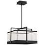 1_Eurofase Tye 13.25 In. x 19.50 In. Integrated LED Chandelier in Black