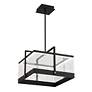 2_Eurofase Tye 13.25 In. x 19.50 In. Integrated LED Chandelier in Black more views