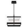 3_Eurofase Tye 13.25 In. x 19.50 In. Integrated LED Chandelier in Black more views