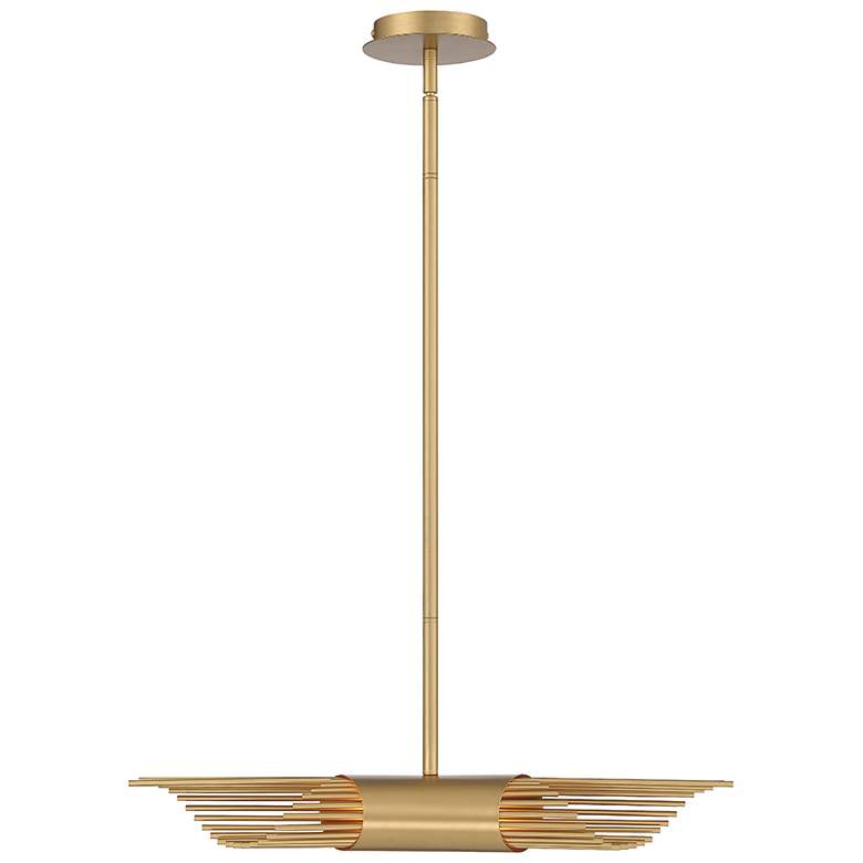 Image 1 Eurofase Umura 3.25 In. x 4.50 In. Integrated LED Chandelier in Gold