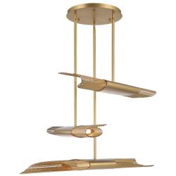 Eurofase Umura 3.50 In. x 52 In. Integrated LED Chandelier in Gold