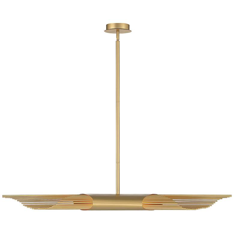 Image 1 Eurofase Umura 3.50 In. x 8 In. Integrated LED Chandelier in Gold