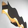 3_Eurofase Vaughan 1 Light 40" Vanity in Black and Nickel more views