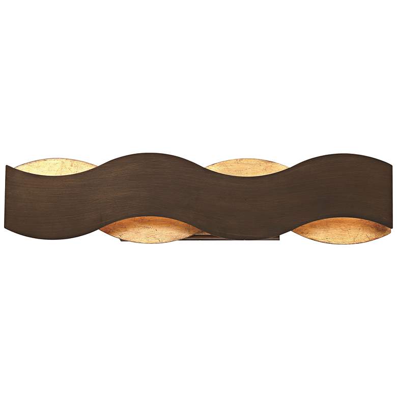 Image 1 Eurofase Vaughan 24 inch Wide Bronze LED Bath Light