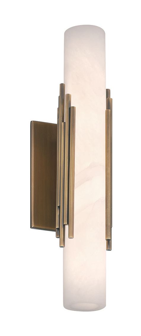 Image 2 Eurofase Venna 16" High Antique Brass LED Wall Sconce more views