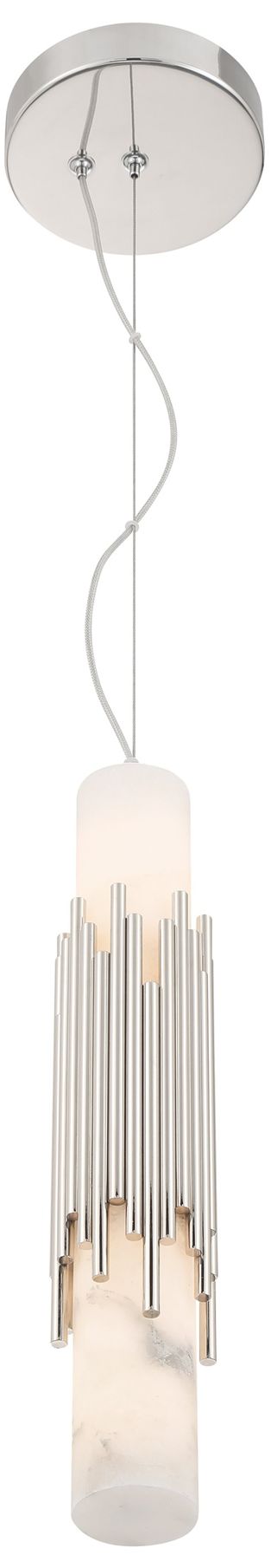 Image 2 Eurofase Venna 17" Modern LED Pendant in Polished Nickel more views