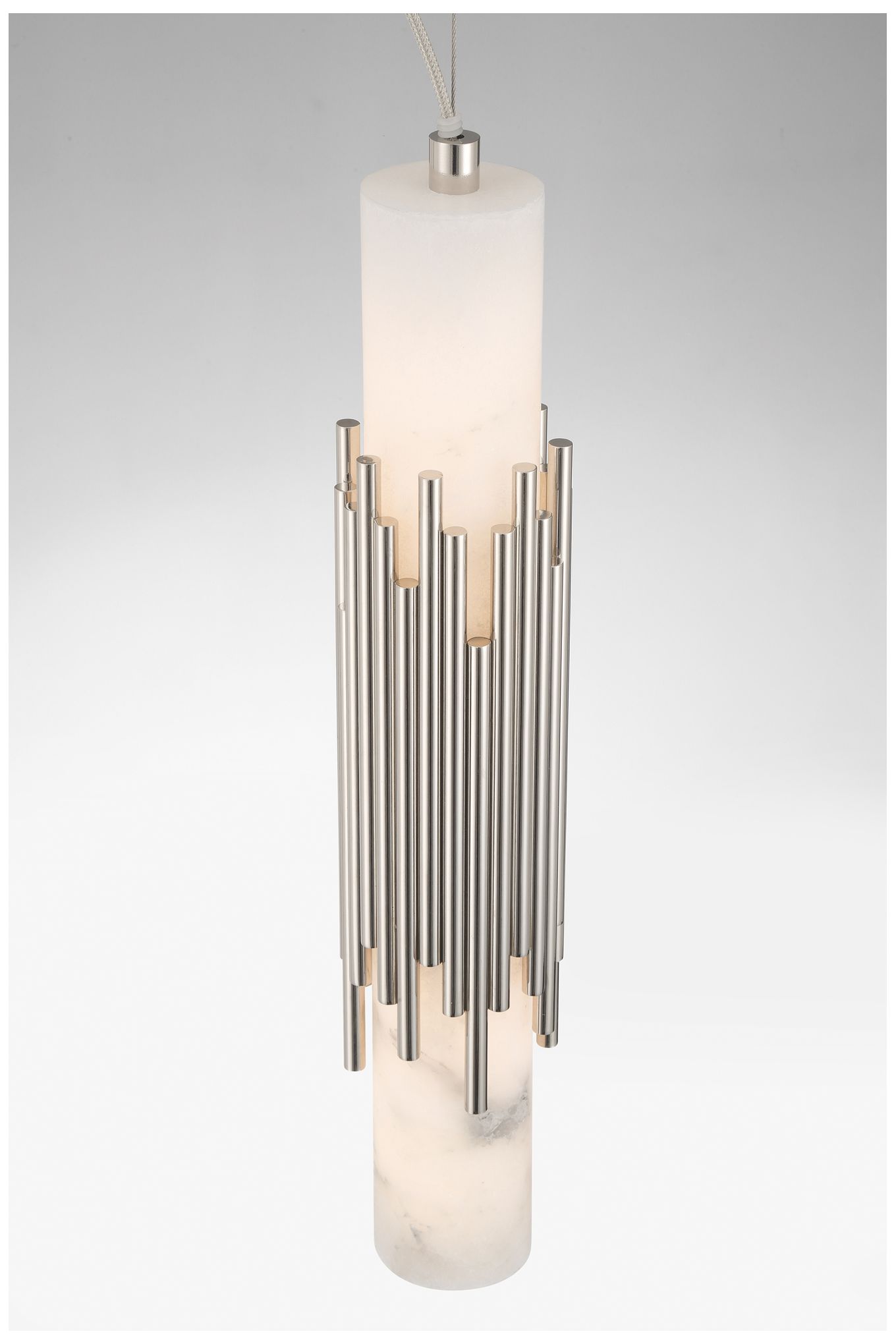 Image 4 Eurofase Venna 17" Modern LED Pendant in Polished Nickel more views