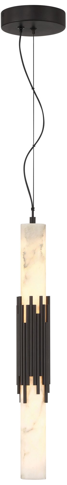 Eurofase Venna 23" Integrated LED Pendant in Urban Bronze